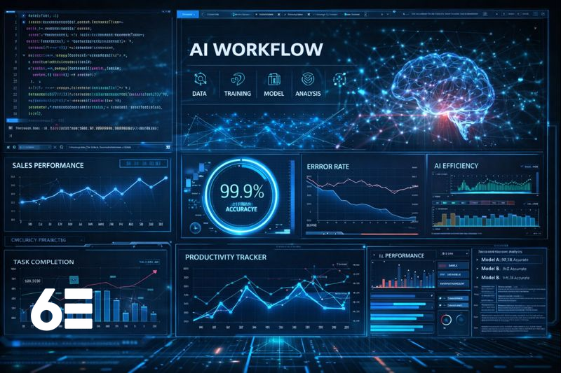 Modern AI dashboard showing the pressure of hire fast, fire fast during probation workplace expectations.